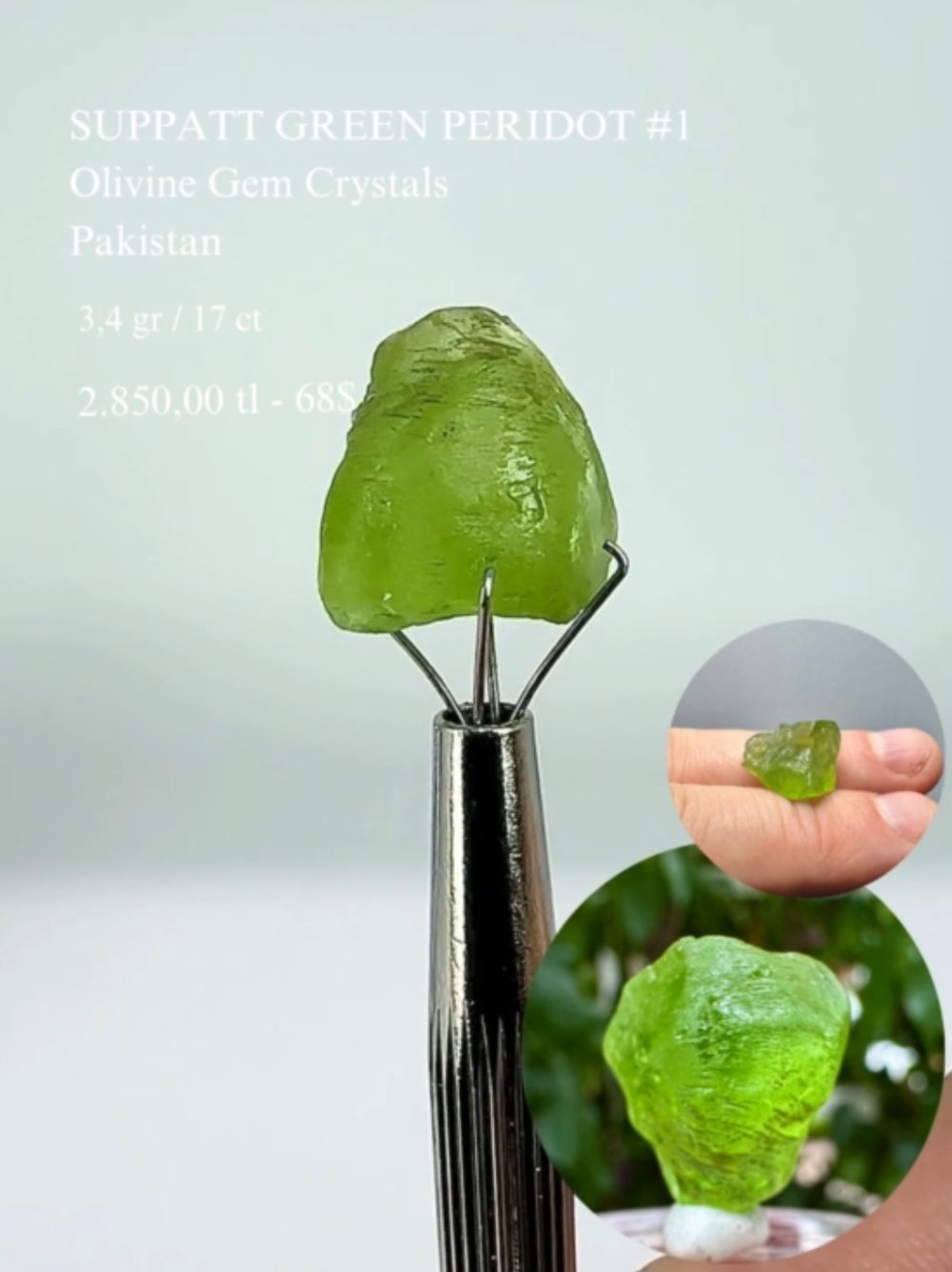 SUPPATT PERİDOT 3,4 GR.