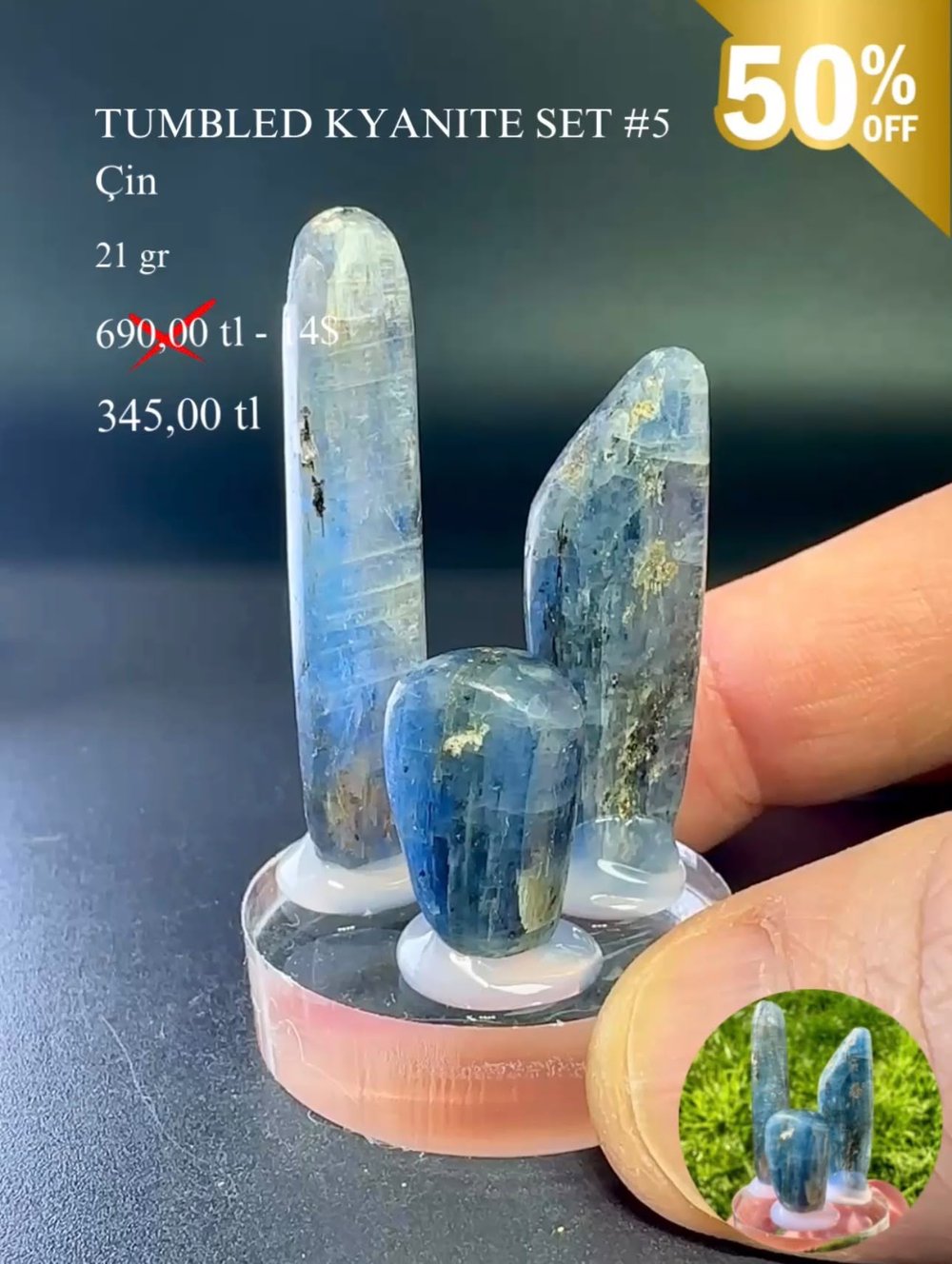 TAMBUR KYANİT 21 GR.