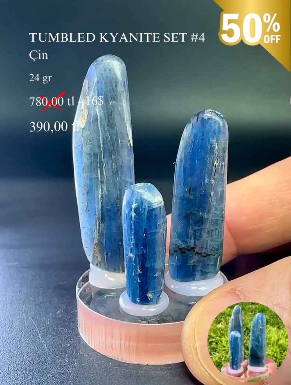 TAMBUR KYANİT 24 GR.