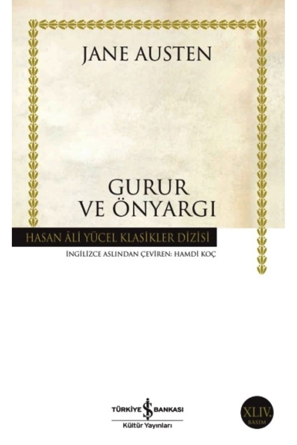 İş Bankası Kültür Yayınları Gurur ve Önyargı - Jane Austen