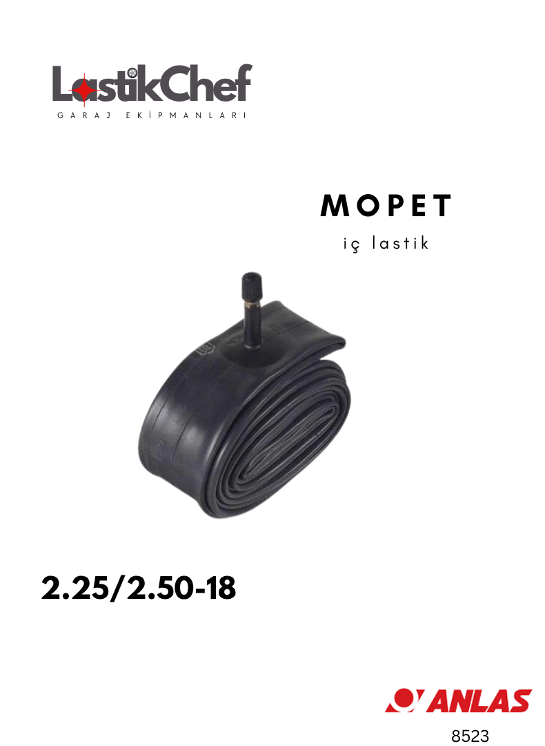  Mopet İç Lastiği 2.25/2.50-18