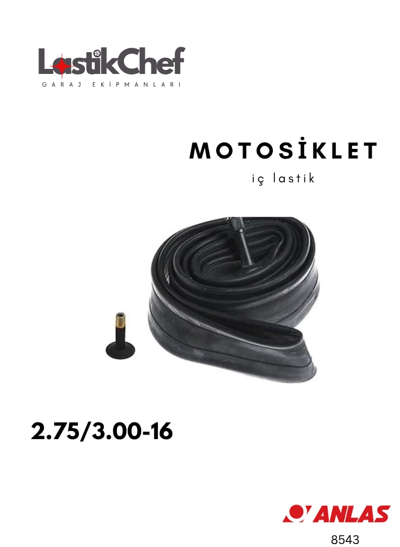  Motosiklet İç Lastiği 2.75/3.00-16
