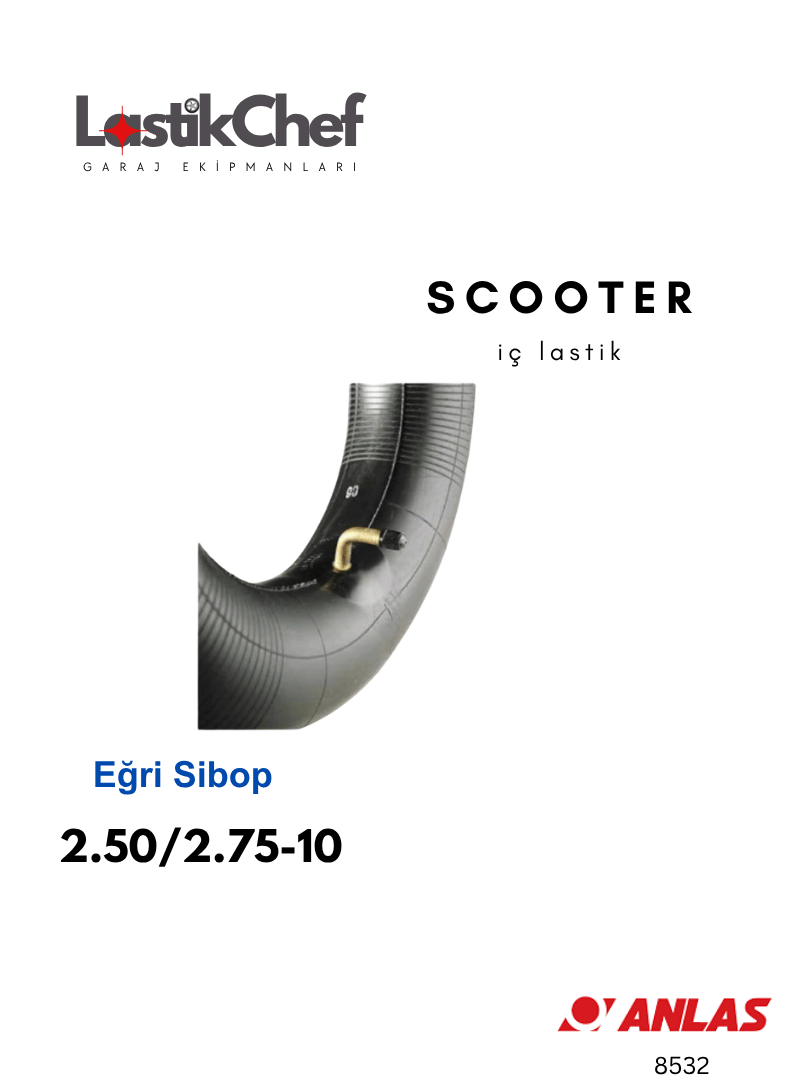  Scooter İç Lastiği 2.50/2.75-10