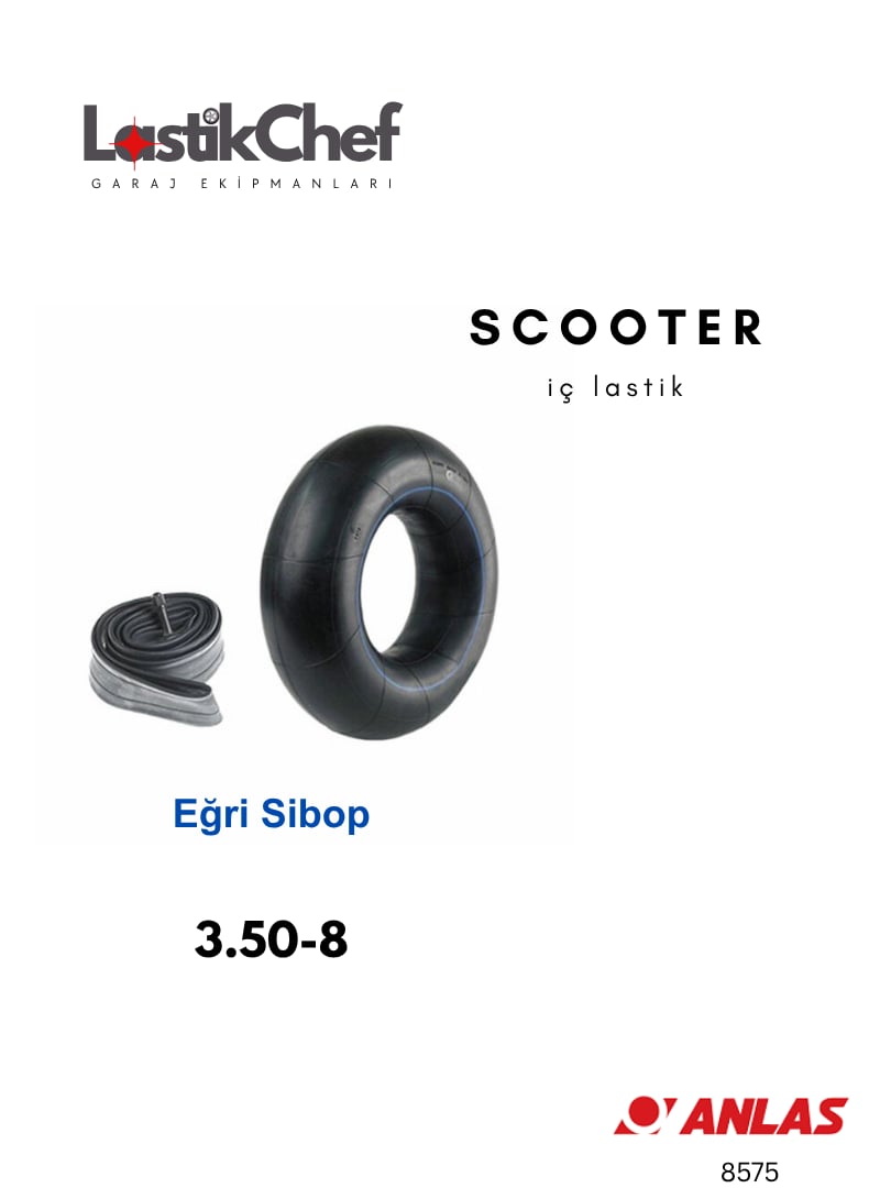  Scooter İç Lastiği 3.50-8 