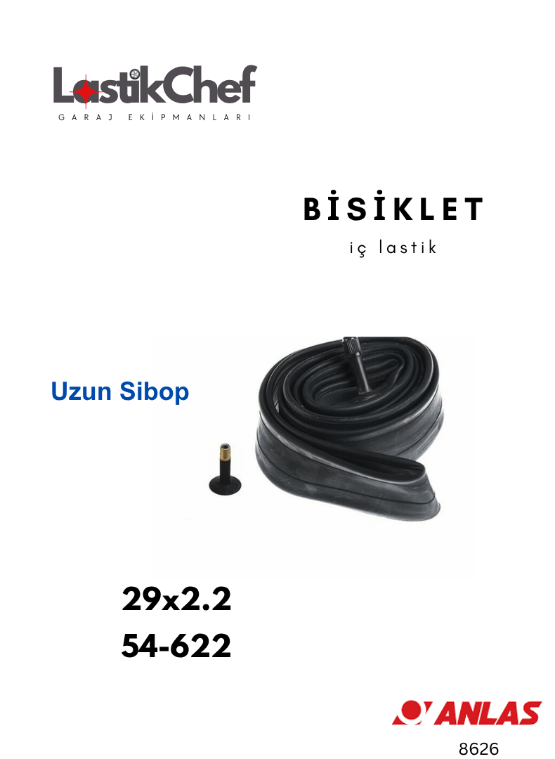 Bisiklet İç Lastiği 29x2.2