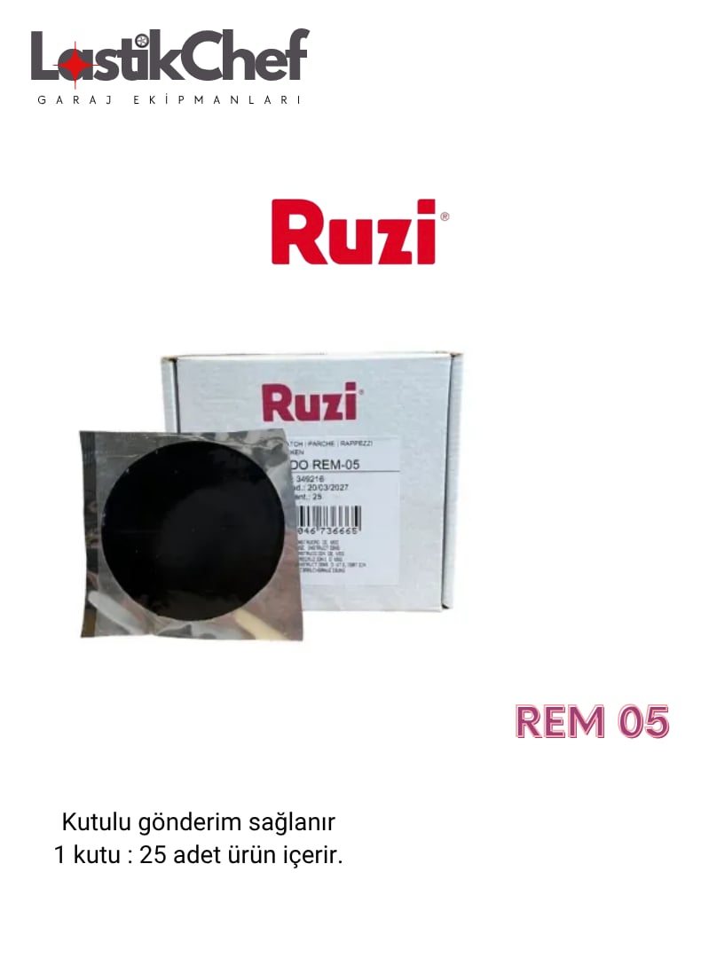 RUZI REM 05 İÇ LASTİK YAMASI