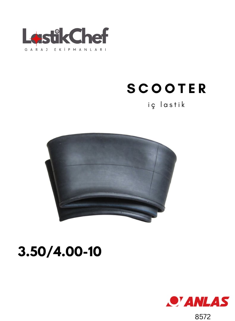 Scooter İç Lastiği 3.50/4.00-10