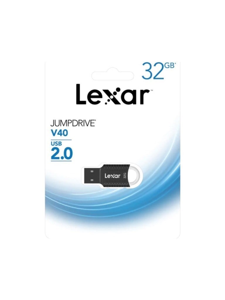 Lexar Jumpdrive V40 32 GB USB 2.0 Flash Bellek Şifre Koruma Özellikli Güvenli Depolama