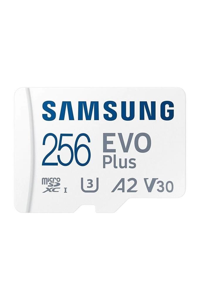 Samsung Evo Plus 256GB MicroSD MB-MC256SA/TR 160 MB/sn Beyaz Hafıza Kartı (Samsung Türkiye Garantili)