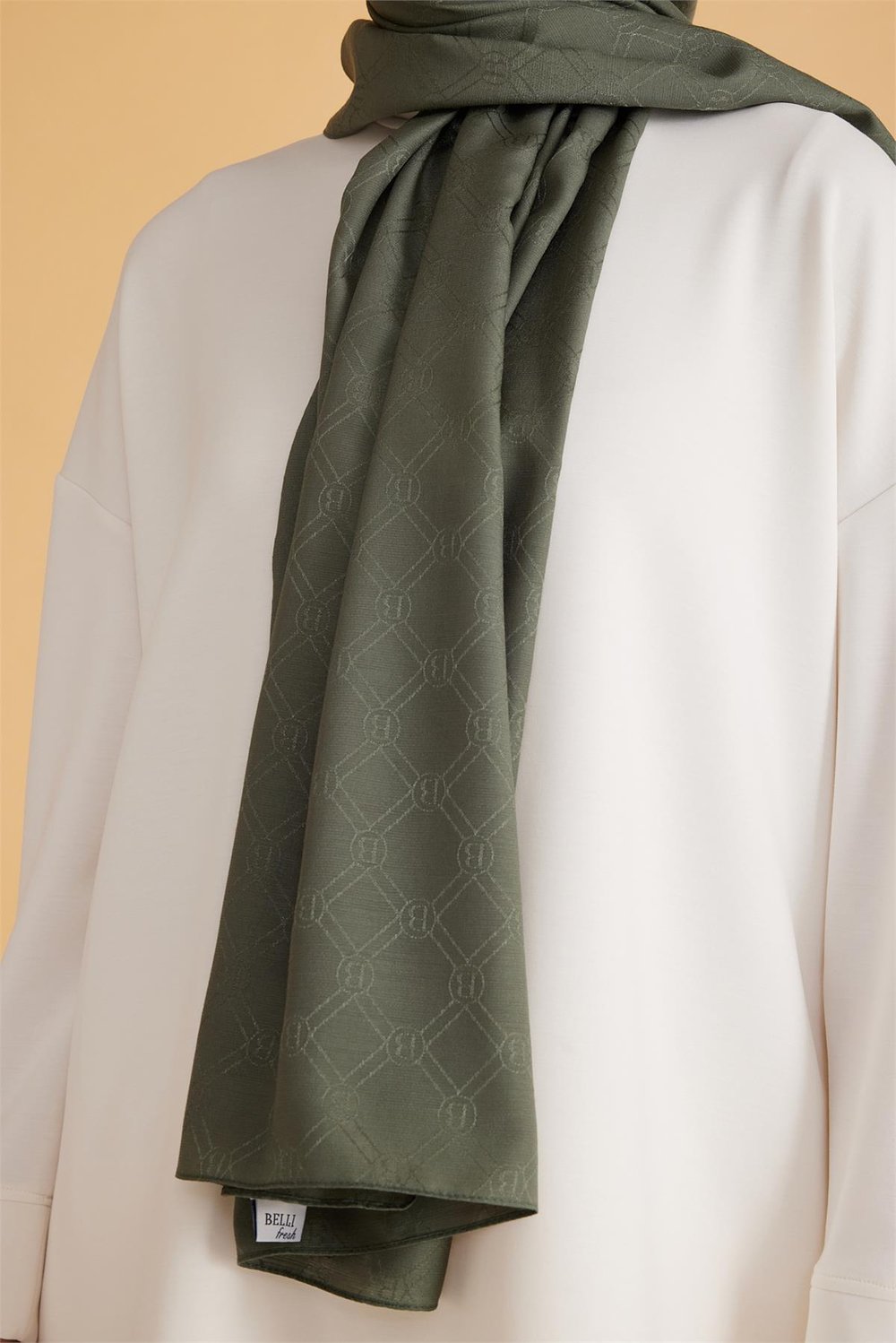 BELLİ FRESH MONOGRAM HAKİ ŞAL 2