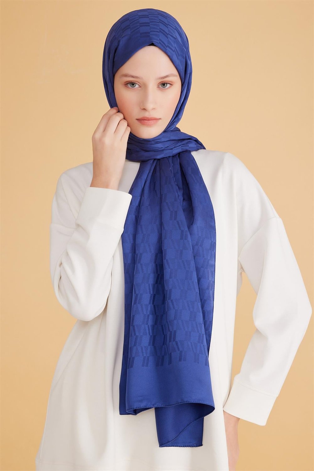 BELLİ FRESH SAFİR GECE MAVİSİ ŞAL 1