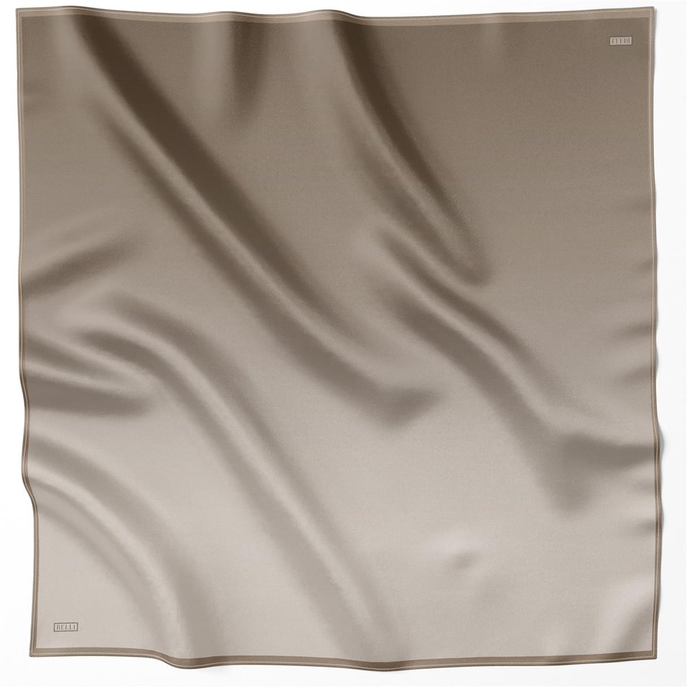 Vizon Degrade Desen %100 Twill İpek Eşarp 4224 - 32