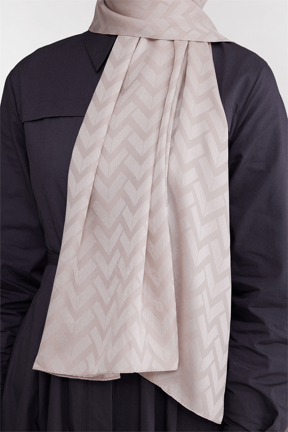 Belli Fresh Geometrik Desen Ekru Capri Şal 2 - 247775