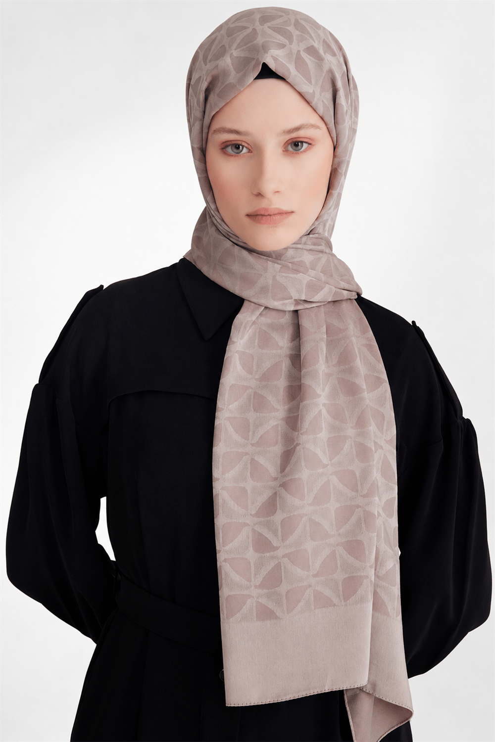 Belli Fresh Geometrik Desen Vizon Capri Şal 1 - 241826