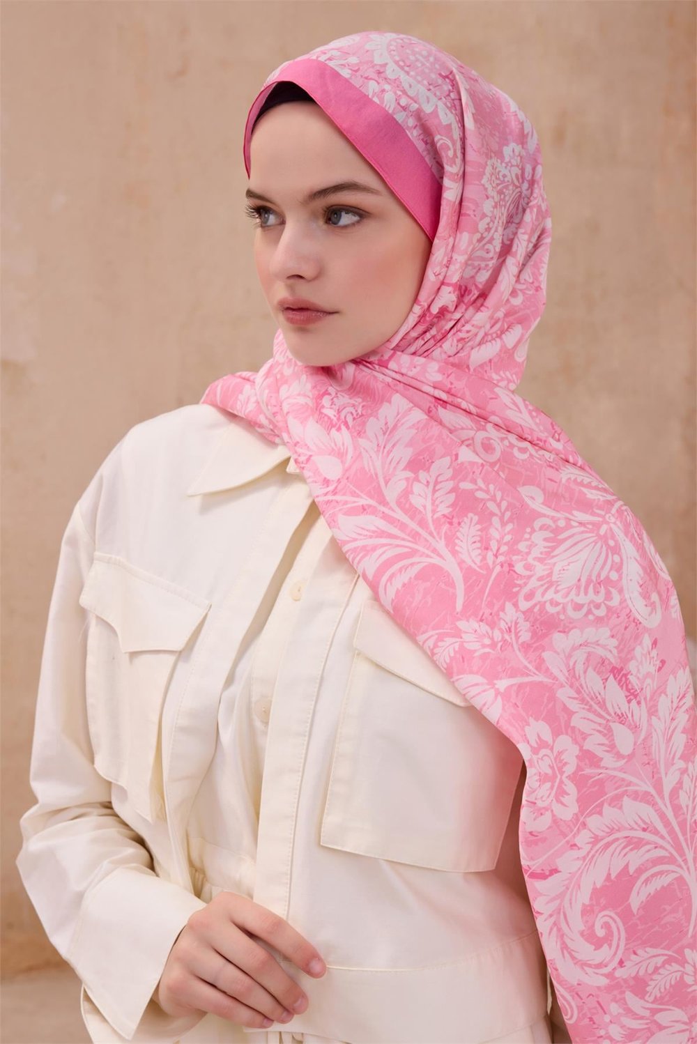 BELLİ FRESH MODAL AÇIK PEMBE ŞAL 4