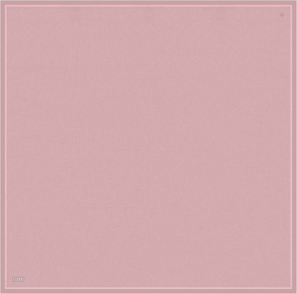 Pembe Klasik Desen %100 Twill İpek Eşarp 4305-84