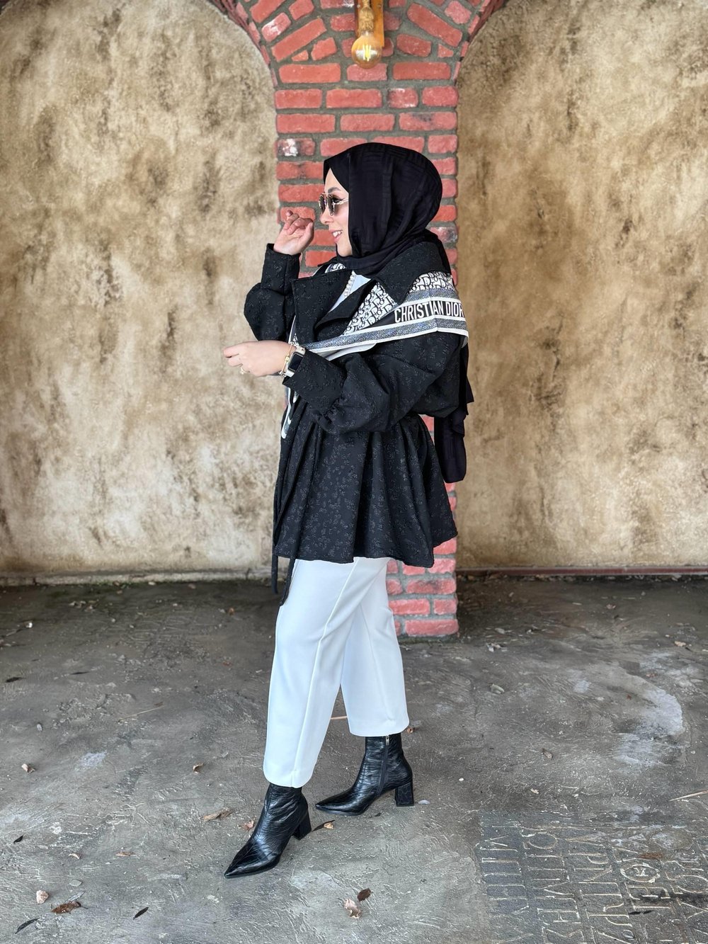 İpek Brokar Siyah