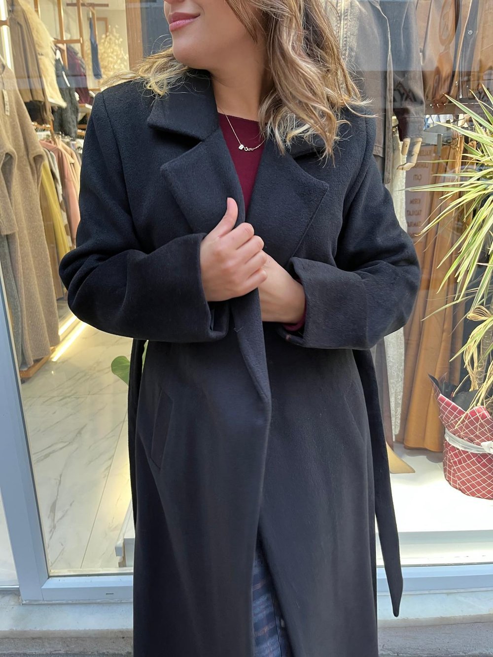 SİYAH KAŞE KABAN