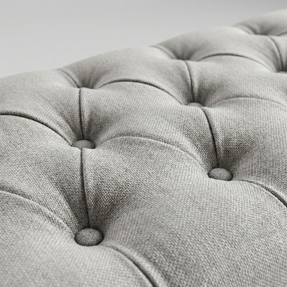 Tufted Gold Bench