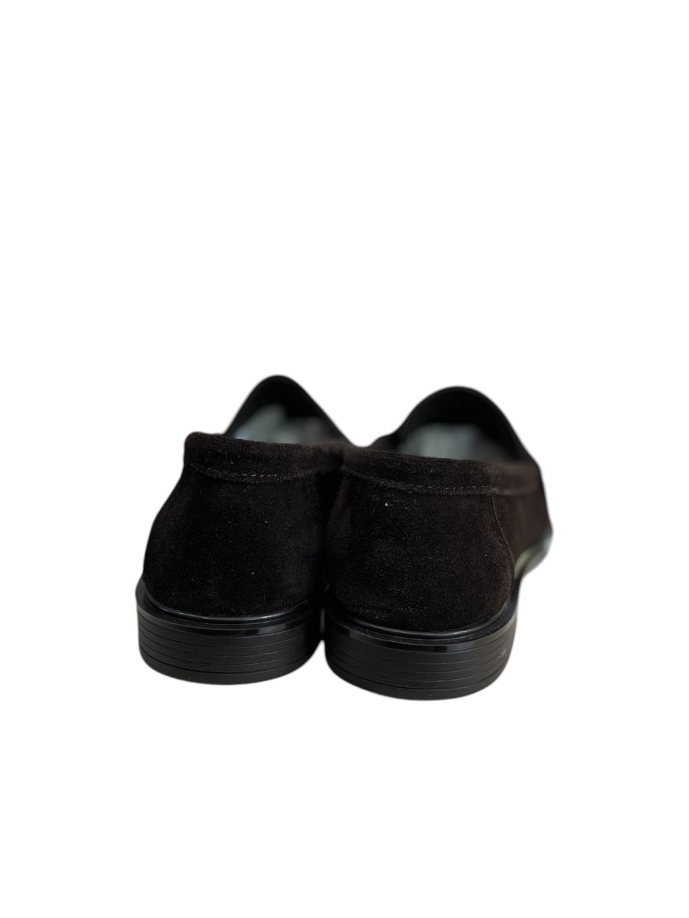 Kahve Hakiki Deri Süet  Comfort  Taban  Loafer