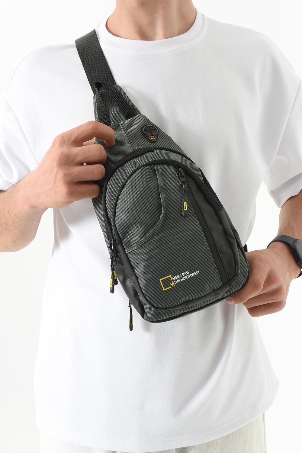 MEGA ÇANTA Unisex Göğüs Çapraz Çanta Body Bag 1021