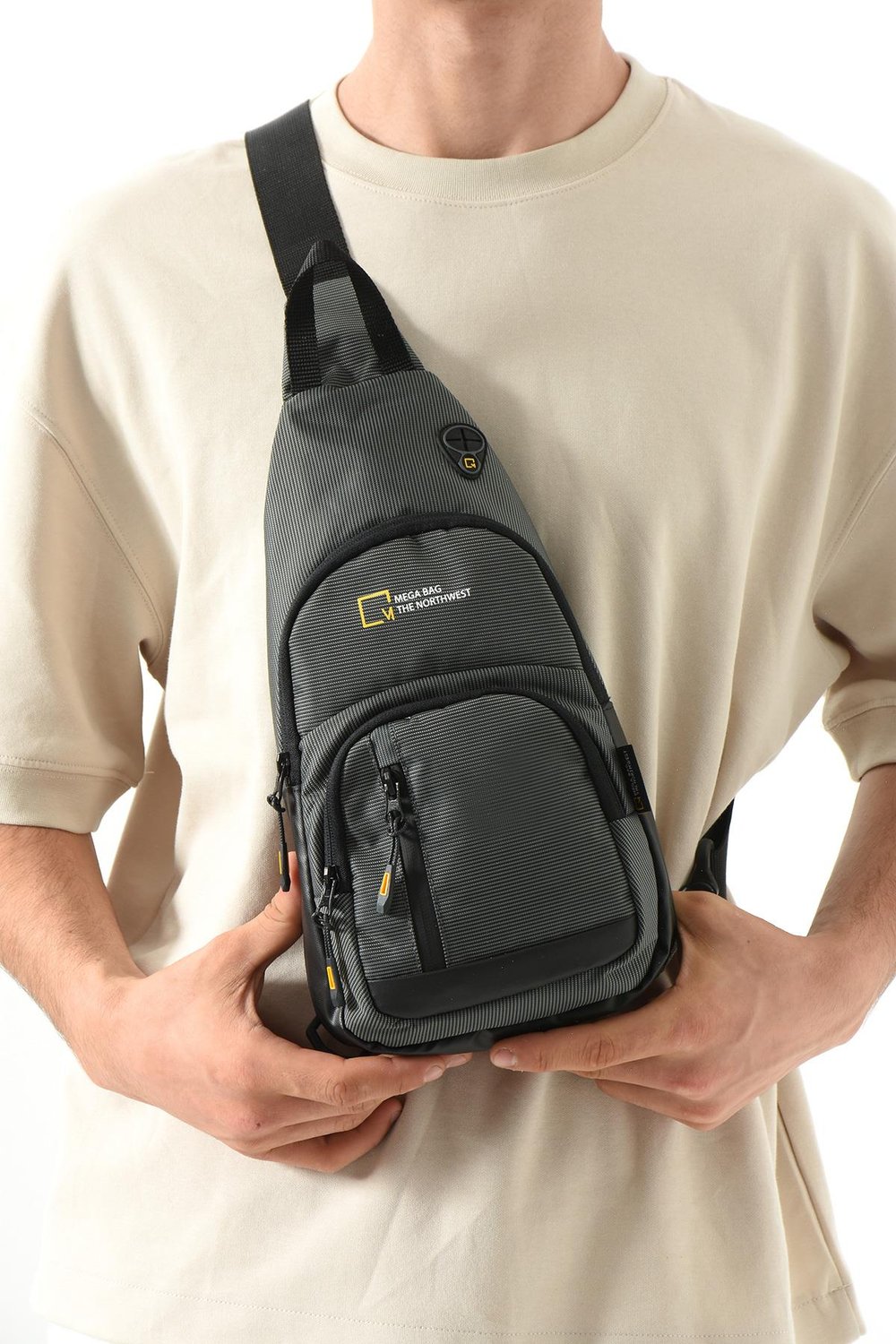 MEGA ÇANTA Unisex Göğüs Çapraz Çanta Body Bag 1007