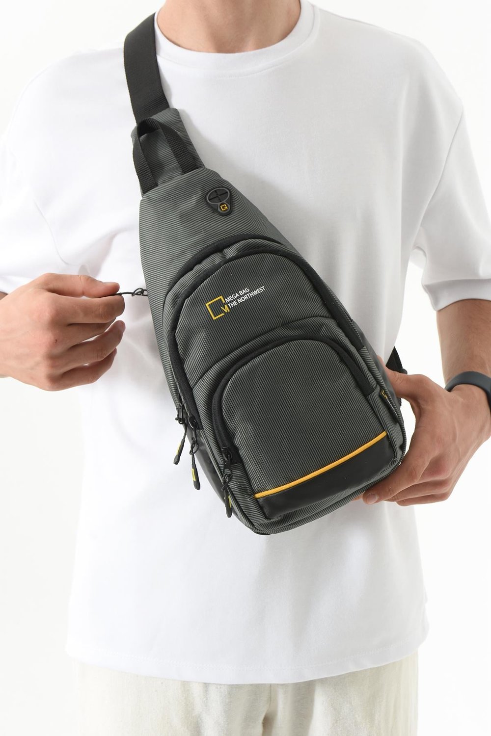 MEGA ÇANTA Unisex Göğüs Çapraz Çanta Body Bag 1006