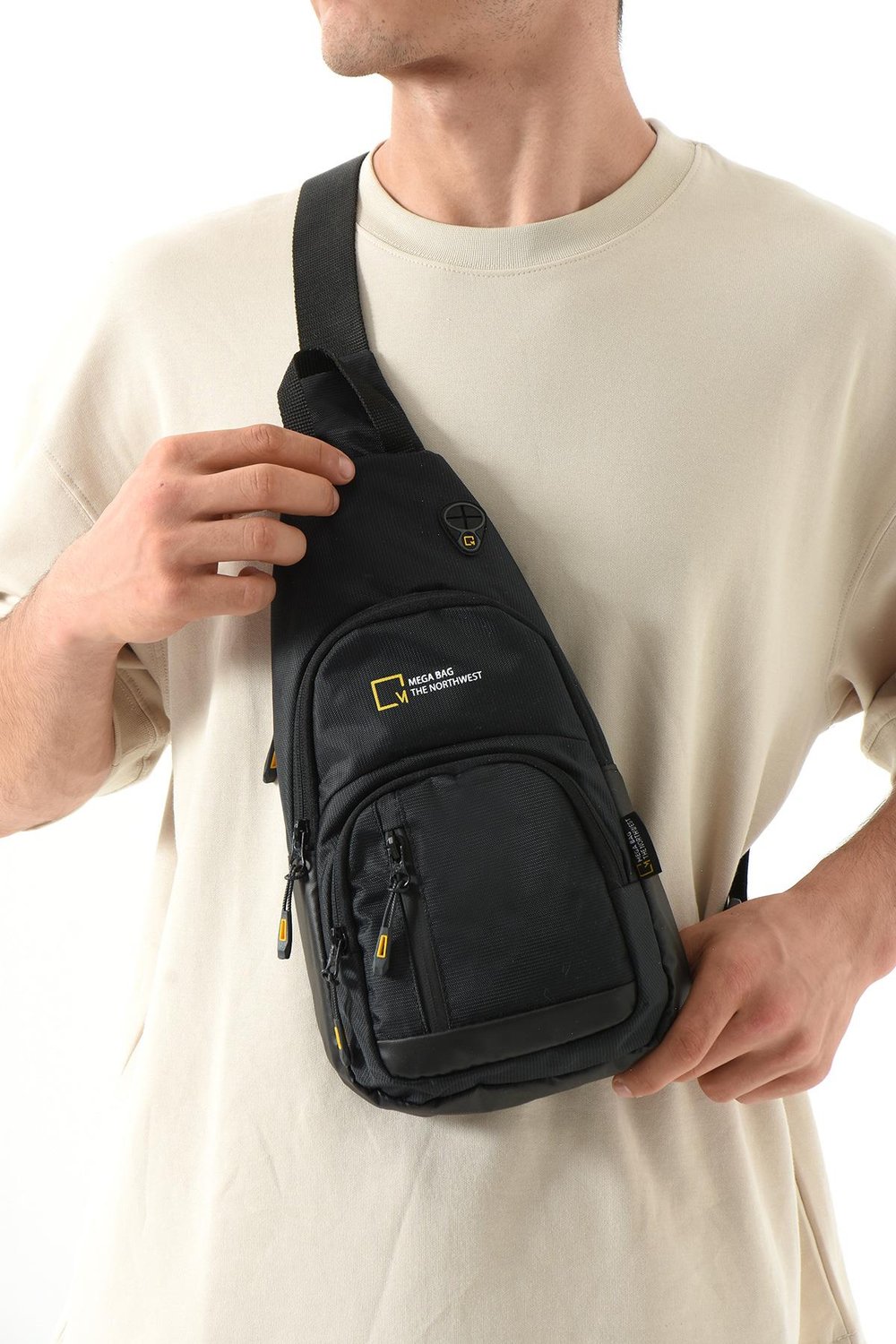 MEGA ÇANTA Unisex Göğüs Çapraz Çanta Body Bag 1007