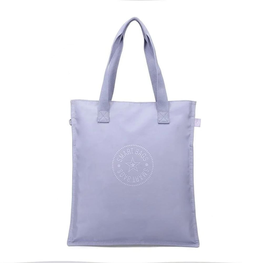 Smart Bags Büyük Boy Krinkıl Kumaş Omuz Çantası BC 3076 - Lila