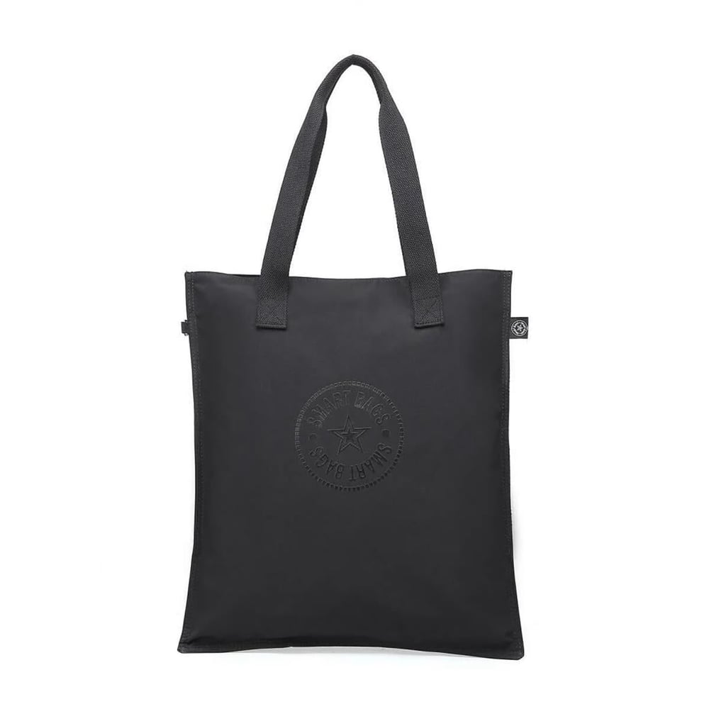 Smart Bags Büyük Boy Krinkıl Kumaş Omuz Çantası BC 3076 - Siyah