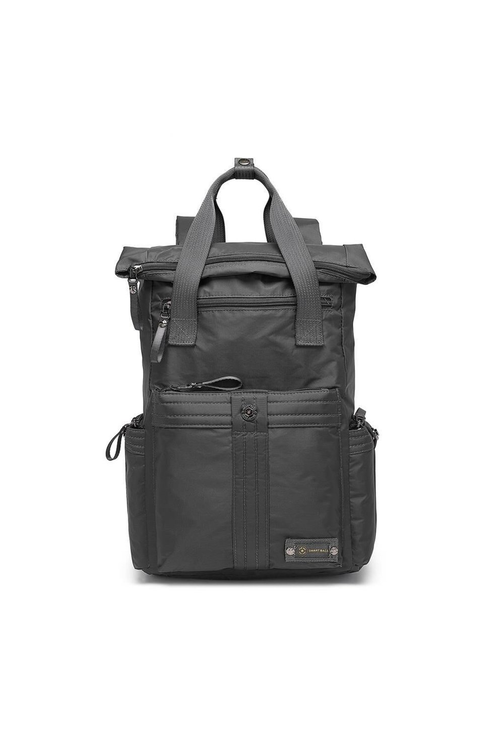Smart Bags Büyük Boy Okul Boyu Uniseks Sırt Çantası 8716 - Koyu Gri