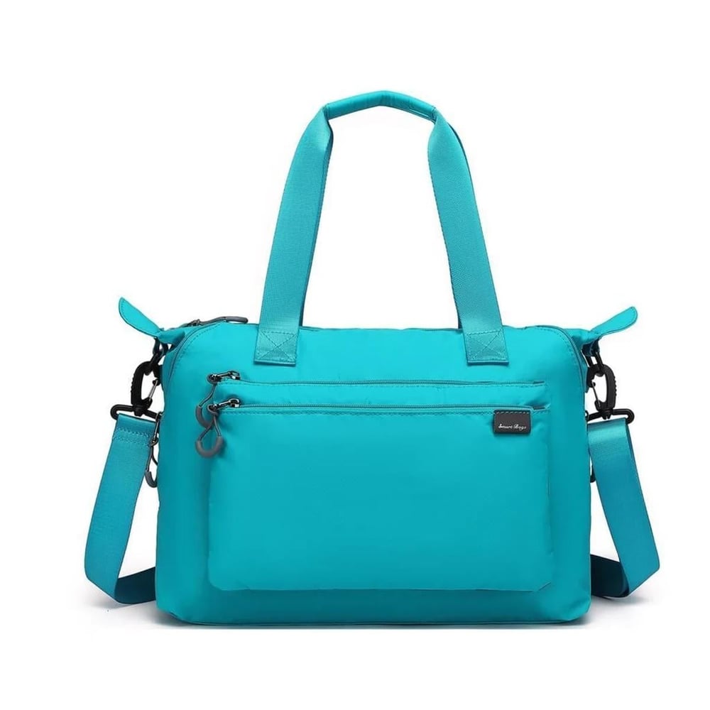 Smart Bags Ekstra Hafif Kumaş Günlük Kadın Omuz Çantası BC 3139 - Turkuaz