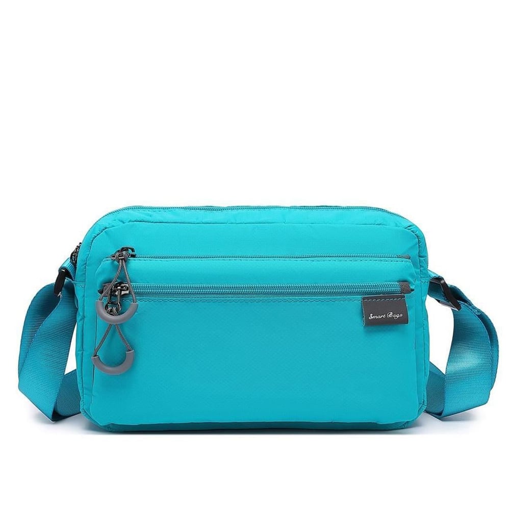 Smart Bags Ekstra Hafif Kumaş Postacı Çantası BC 3148 - Turkuaz