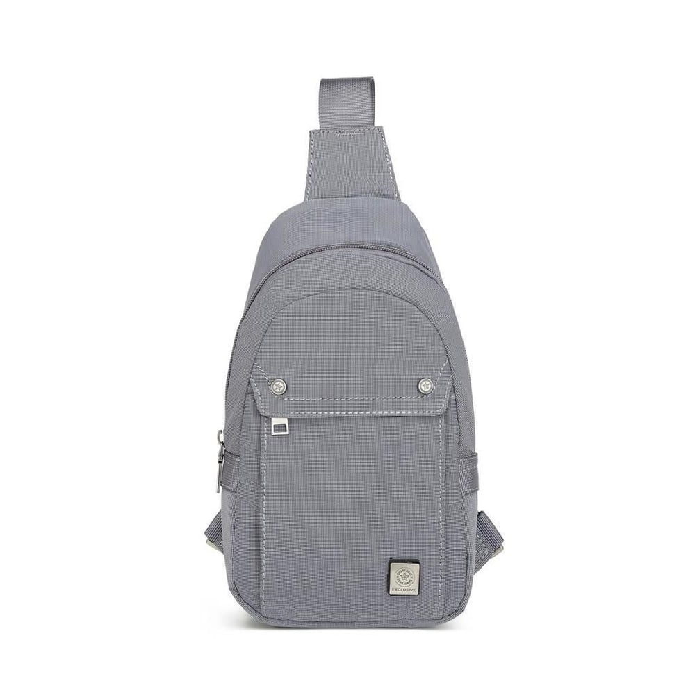 Smart Bags Exclusive Serisi Uniseks Bodybag Omuz Çantası BC8709 - Gri