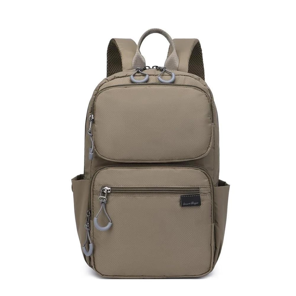 Smart Bags Extra Hafif Kumaş Uniseks Sırt Çantası BC 3142 - Kahve