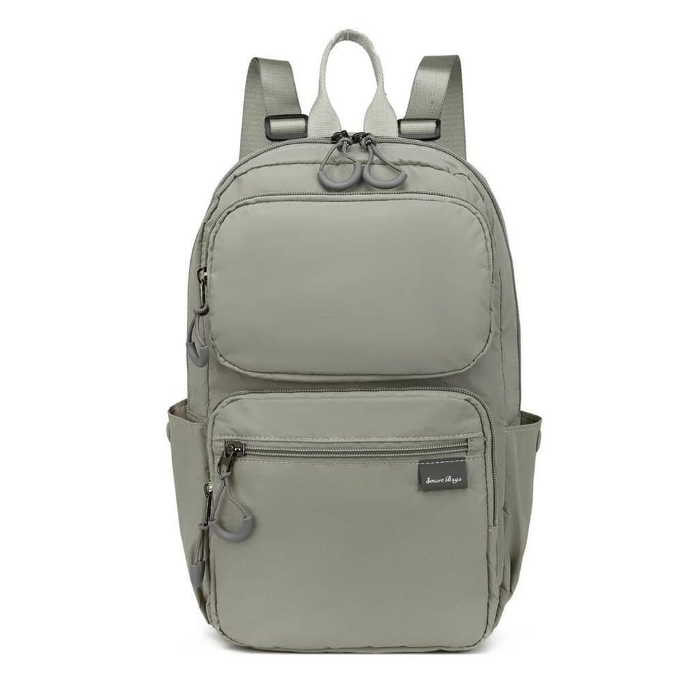 Smart Bags Extra Hafif Kumaş Uniseks Sırt Çantası BC 3142 - Açık Gri