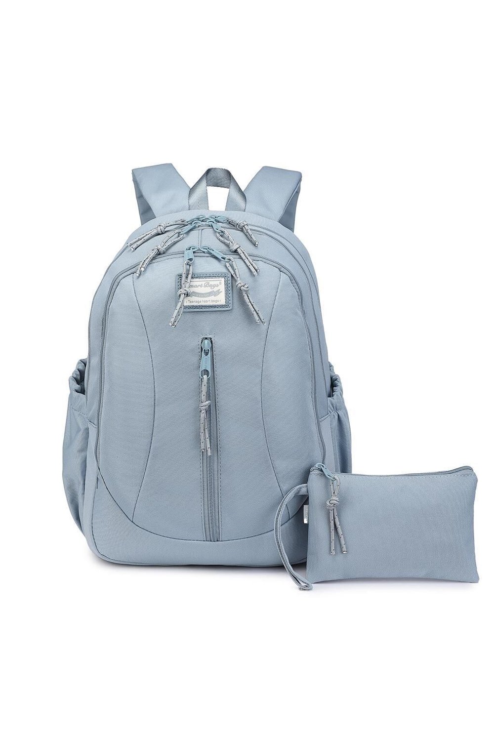 Smart Bags Sırt Çantası Okul Boyu Kalem Kutusu Hediyeli 3233 - Buz Mavisi