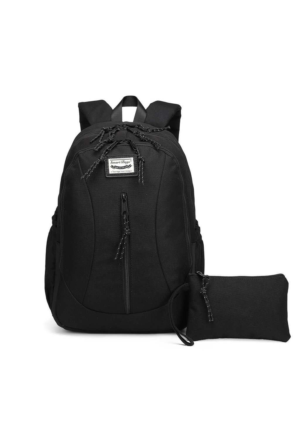 Smart Bags Sırt Çantası Okul Boyu Kalem Kutusu Hediyeli 3233 - Siyah