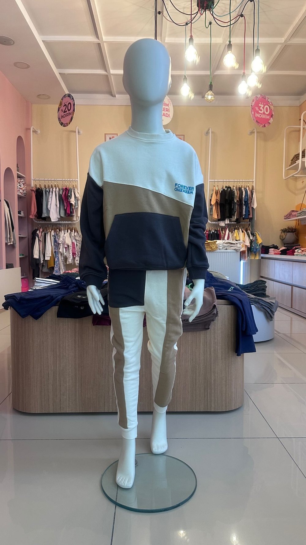 Kapüşonlu Sweat Takım