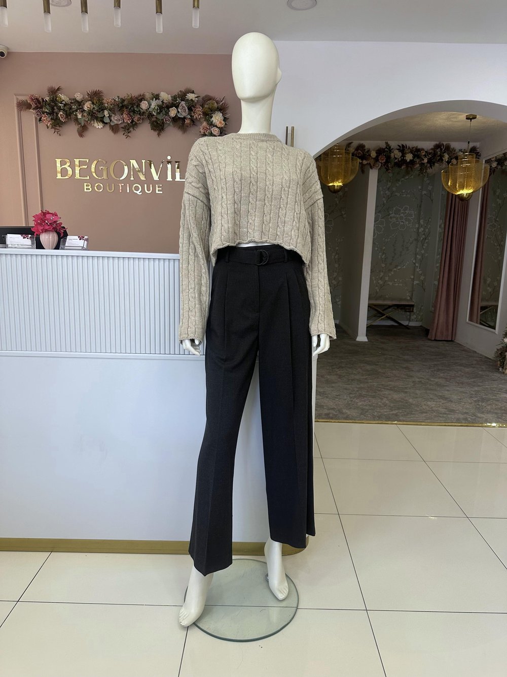 Kemerli Pantolon