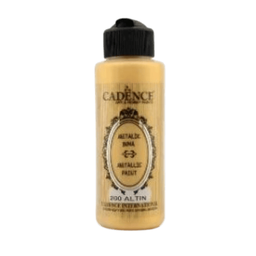 CADENCE AKRİLİK BOYA METALİK 120 ML GOLD