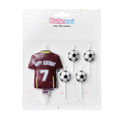 FUTBOL TEMALI MUM SETİ