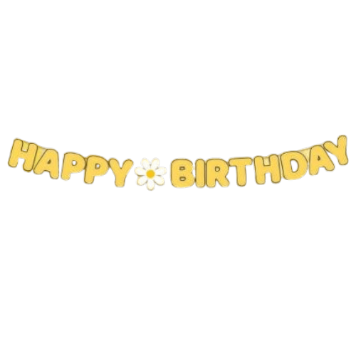HAPPY BIRTHDAY BANNER PAPATYA TEMALI