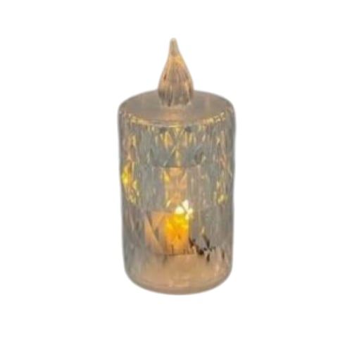 KRİSTAL LED MUM 3X6 CM