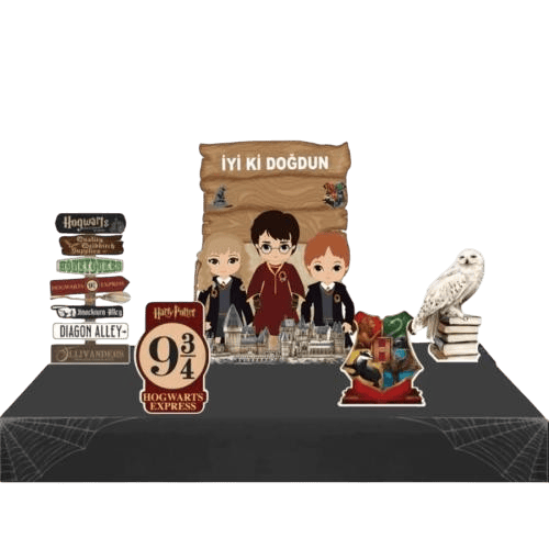 MASA ÜSTÜ PANO SET 5 Lİ HARRY POTTER