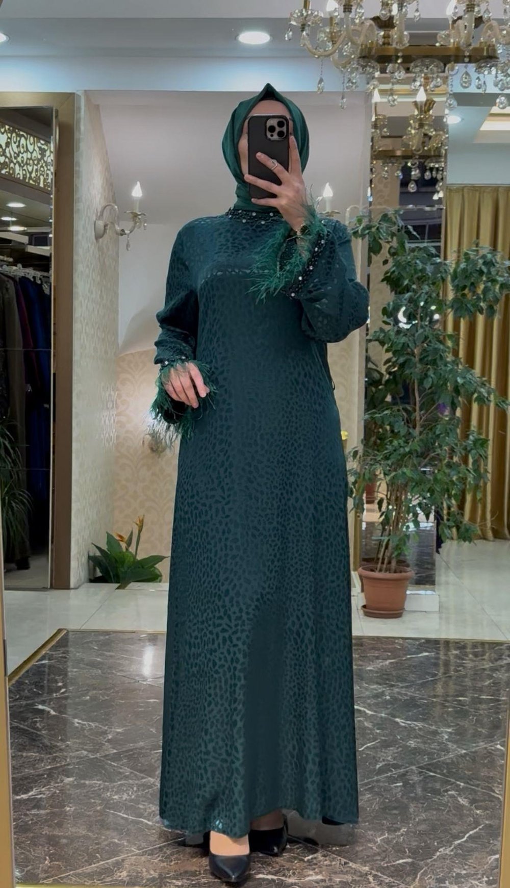 Bluzzen Kolutüylü Elbise