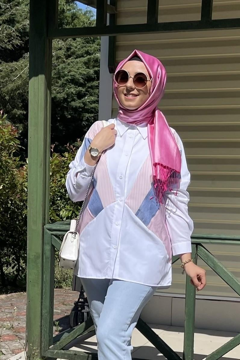 GÖMLEKVeren Garnili Gömlek