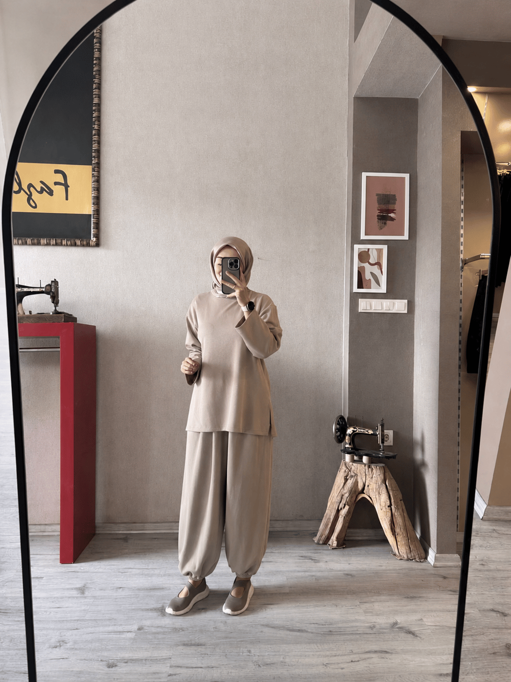 Taş şalvar pantolonlu oysho takım - 1167