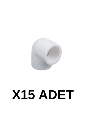 PPRC Dirsek 90X20 15 Adet
