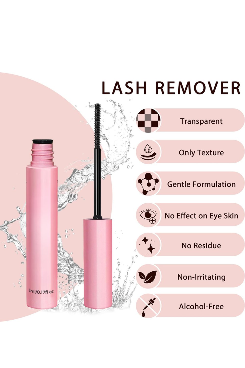 Takma Kirpik Çıkarıcı Yağ / Remover – Kirpik Yapıştırıcı Temizleyici, Hassas ve Kolay Kirpik Temizleme